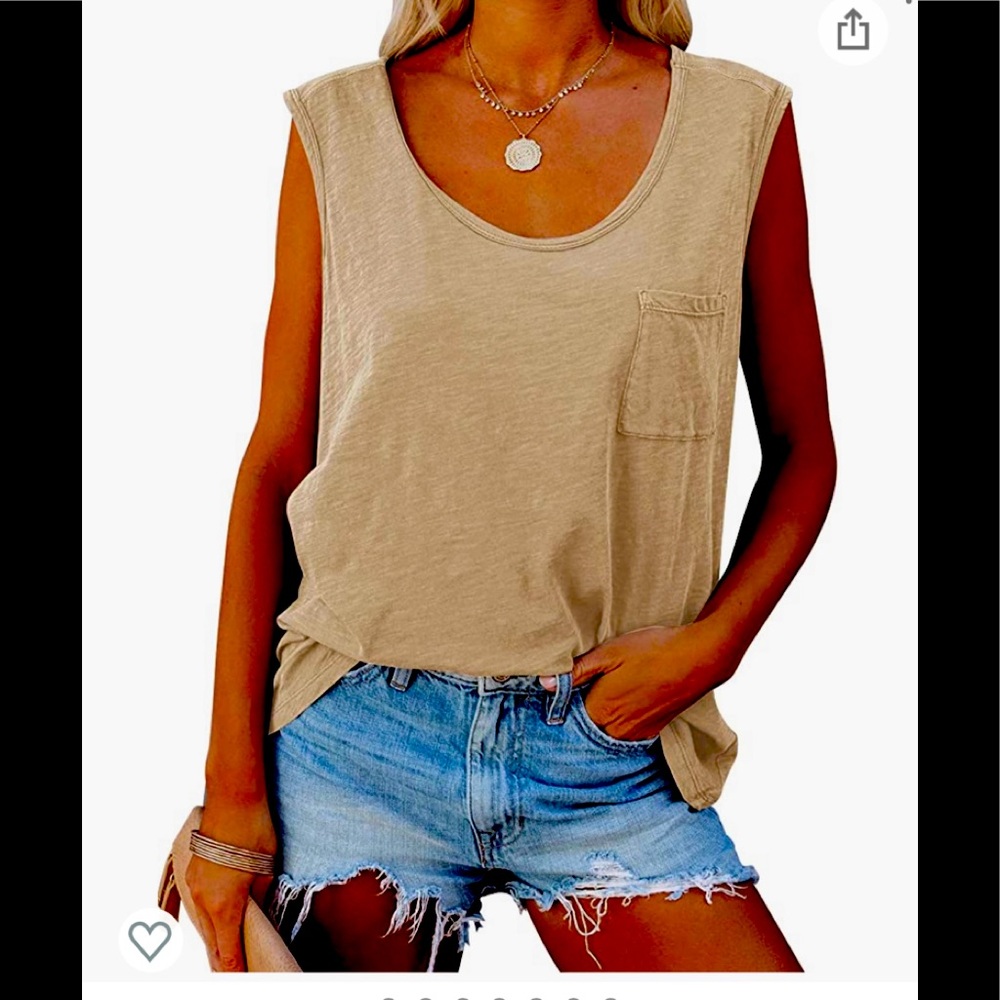 Khaki tank